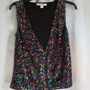 Boston Proper Sequin Tank